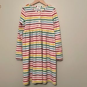 Hanna Andersson Striped Dress size 140 10
